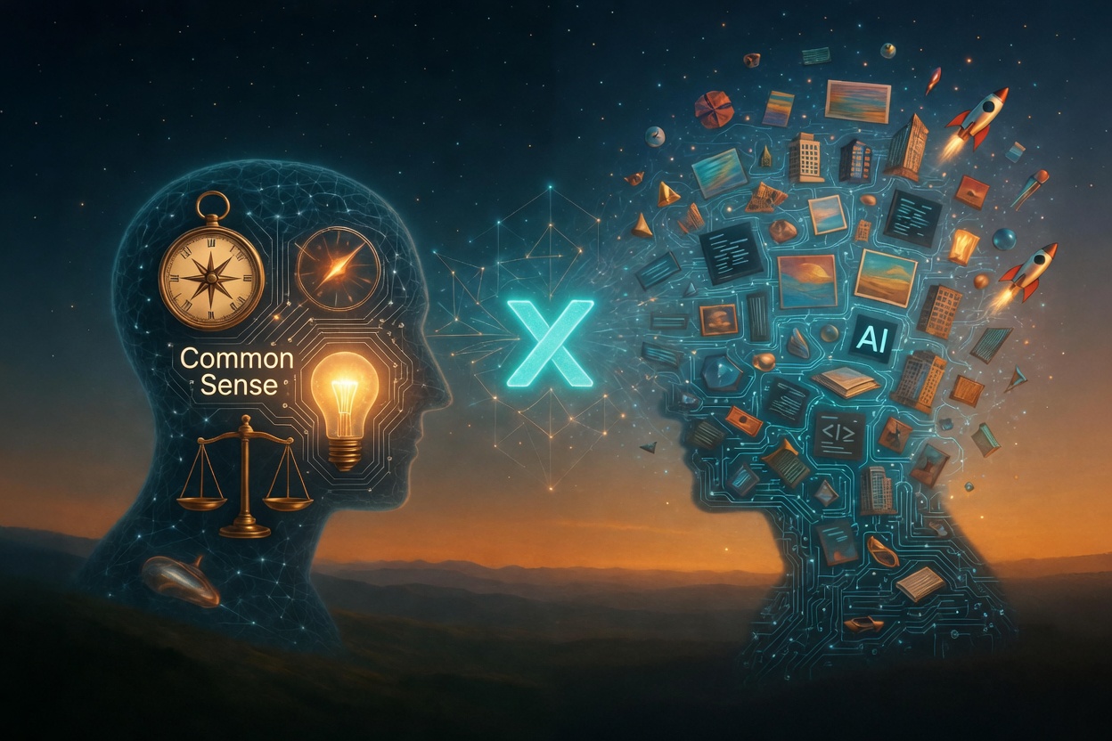 Common Sense × AI: A Non-SWE's take on the pre-agi era